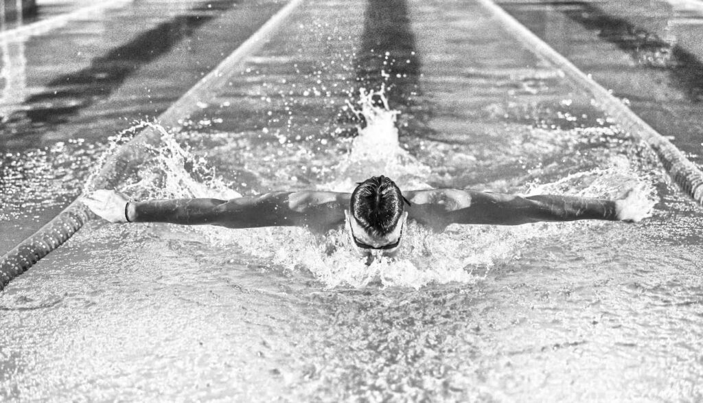 SWIM 100 METERS IN 110 MIN Oliver macht Sport